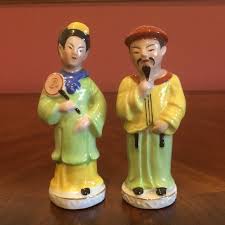 Accents | Vintage Occupied Japan Hand Painted Asian Couple ...