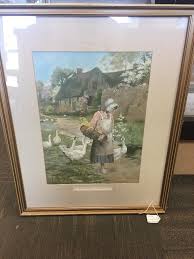 A MORNING GREETING" 1985 Framed Litho by G. Hillyard Swinstead 22”x25” L1 | eBay