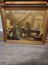 Vintage Print/Painting - R. Brownell McGrew "Morning Melody ...