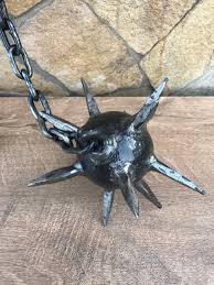 Hand made war mace 40x46 cm – ForgedCommodities