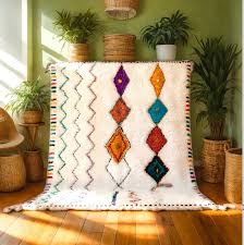 Handwoven Moroccan Wool Rug in Neutral Tones - Stylish Gift for Home Decor, Morocco Rug, Dining Room Rug, Berber Rugs, Beniouarain Rug, Rugs - Etsy