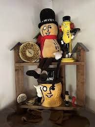 Vintage Mr Peanut Planters Lot Nabisco Ceramic Cookie Jar Antique W Toys | eBay