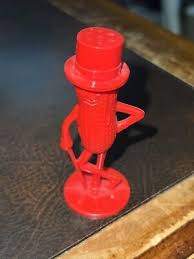 Vintage Planters Peanut Co Premium Single Red Salt / Pepper Shaker | eBay