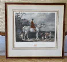 BARRAUD Mr William Long on Bertha Engraved by Hacker Framed ...