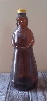 Vintage 60's MRS. BUTTERWORTH'S Syrup Amber Glass Bottle w/Metal Screw Lid | eBay