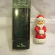 Goebel | Holiday | Vtg 98 Goebel Annual Ornament Mrs Santa ...
