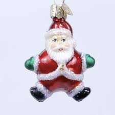 Small Silly Santa Ornament – Old World Christmas