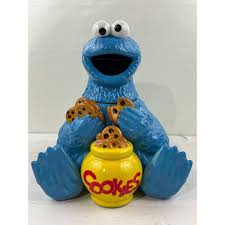 2020 - Cookie Monster Cookie Jar, by Sesame Workshop - Etsy