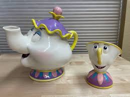 Schmid Disney Mrs. Potts Beauty and the Beast Ceramic Teapot ...