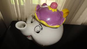 Vintage 1990's Disney Mrs. Potts, Beauty and the Beast ...