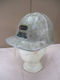 Vintage McDonald T ALUMINUM HARD HAT Cap PEABODY ...