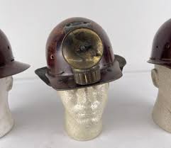 Sold at Auction: GROUP OF MONTANA MINING HARD HAT HELMETS
