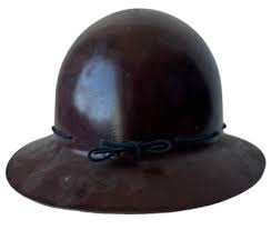 Vintage Hard Hat MSA Skullgard Full Brim Miner Mining ...