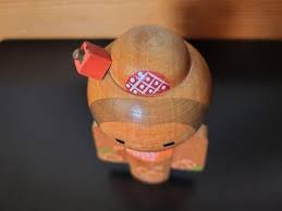 Kokeshi Doll Girl in Kimono Approx. Height 12.8cm Vintage Rare Old Retro | eBay