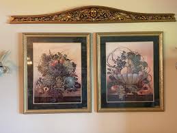 Limited Edition set of 2 Glynda Turley framed prints | EstateSales.org