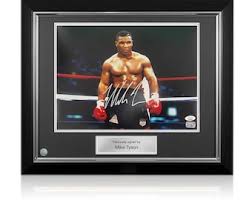 Mike Tyson Signed Boxing Photo - Etsy