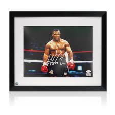 Mike Tyson Signed Boxing Photo - Etsy
