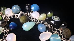Mixed Chalcedony & Silver Necklace – Leila Haikonen Jewellery