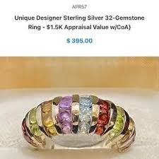 Jewelry | Unique Designer Sterling Silver Semi Precious ...