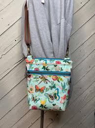Blue Butterfly Crossbody Purse, Women's Crossbody Bag ...