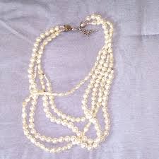 Chico's | Jewelry | Pearl Multi Strand Necklace | Poshmark