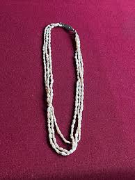 Pearl Necklace, Pearl Choker, White Necklace, Classic ...