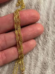 Blue Whale Tail Necklace Dainty Gold Chain - Etsy