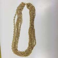 Jewelry | Gold Tone Chain Necklace Vintage Gold Tone | Poshmark