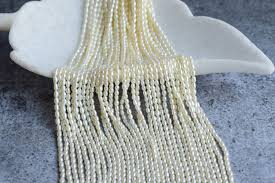 Natural Freshwater White Oval Potato Pearls for Jewelry ...