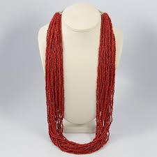 1970s Glass Bead Necklace – Garland's