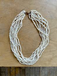 Unknown Vintage Rice Pearl Necklace | Used,… | Noihsaf Bazaar