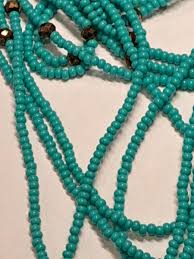 Powwow Necklace southwest tribal Turquoise multicolor small ...