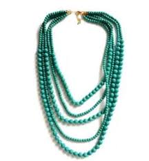 Natural Stone Beads Jewelry Making: Turquoise Layered ...