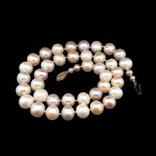 Classic 4-9.1mm Cultured Pearl 17" Strand Necklace w/ 14k ...
