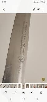 ED. WÜSTHOF DREIZACKWERK TRIDENT SOLINGEN GERMANY ROSTFREI INOX 4068