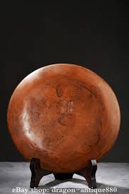 7.8" Marked Old China Lacquerware Dynasty Palace Dragon Play Bead Dish | eBay