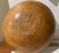 Munising Primitive Hand Turned Wooden Dough Bowl Rustic ...