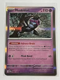 Munkidori 95 / 167 Pokemon SV Twilight Masquerade 2024 ...