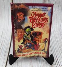 3x2 Inch DISNEY Store Promotional VHS Release PIN of MUPPET TREASURE ISLAND 1996 | eBay