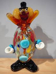 7" Murano Glass Clown Murano Italy stickers | eBay