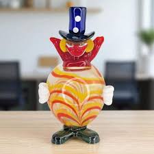 Vintage Unique Murano Art Glass Candle Holder Handblown ...