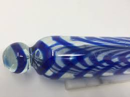 England Georgian Handmade Handblown Nailsea Glass Rolling Pin Circa 1788 to 1873 - Etsy Singapore