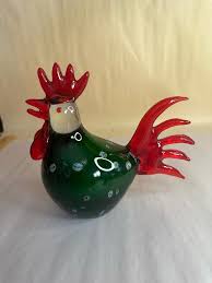 Blenko Rooster - Etsy