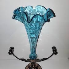 Antique Fenton Epergne Glass - Etsy