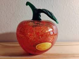 Murano Apple Paperweight | eBay