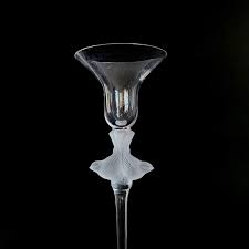 Sasaki Wings Clear 9.5" Single Light Candlestick Holder ...