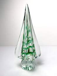 Vintage Cenedese Murano Glass Christmas Tree Gold Polveri ...