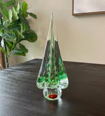 Vintage Italian Murano Green & Gold Aventurine Glass ...