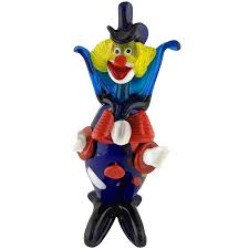 Murano Glass Clown Figurine. For Sale at Ruby Lane