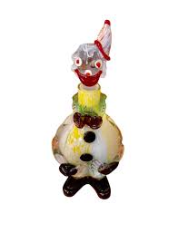 Large Murano Glass Clown - Etsy